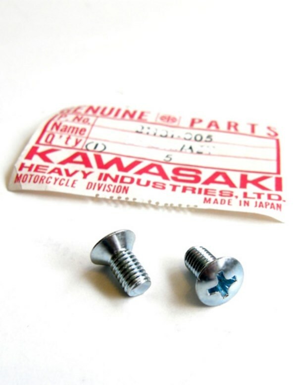 Kawasaki Headlight Headlamp Ring Rim Screws h1 h2 z1r kz1000 kz900 kz750 kz650