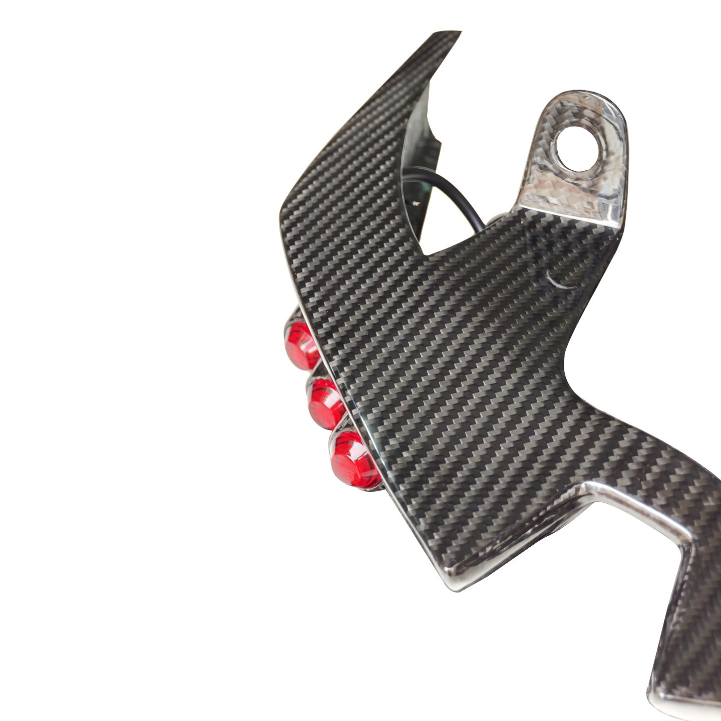 Real Carbon LED Taillight Rear Fairing Tail Lamp For GSXR 1300 GSX-R 2021-2025