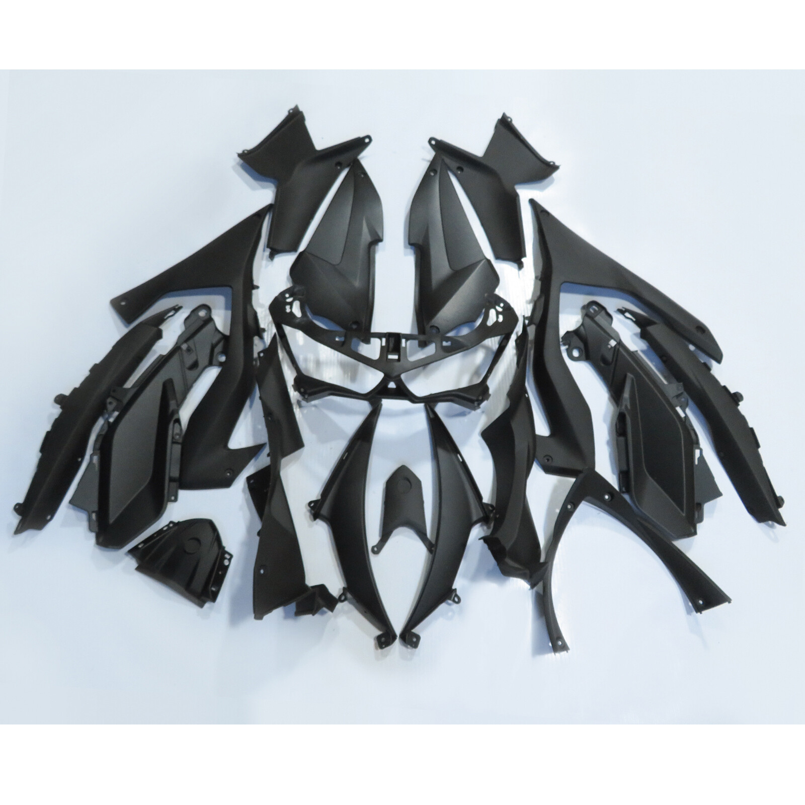Fairing Kit & Bolts For Yamaha YZF R3 2014-2018 R25 2015-2017 2016 Glossy Black