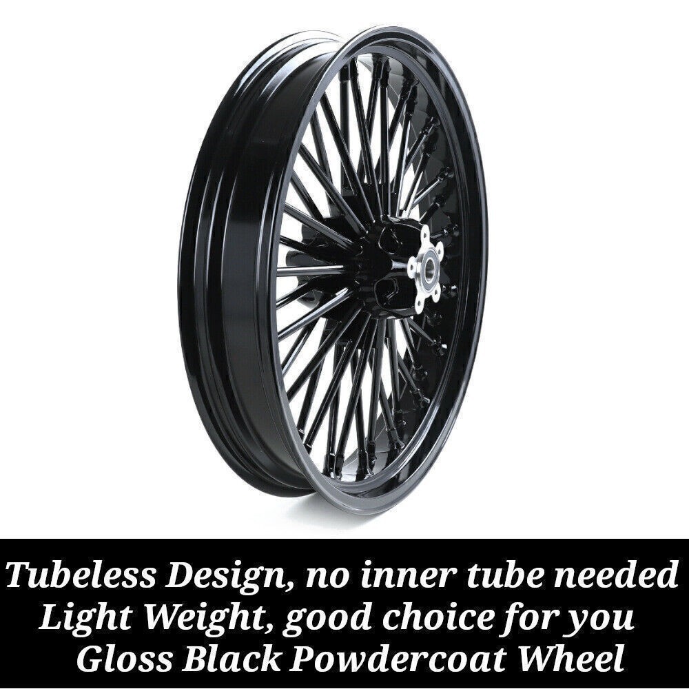 19X2.5 16X3 Fat Spoke Wheels for Harley Sportster Iron 883 1200 XL883N XL1200