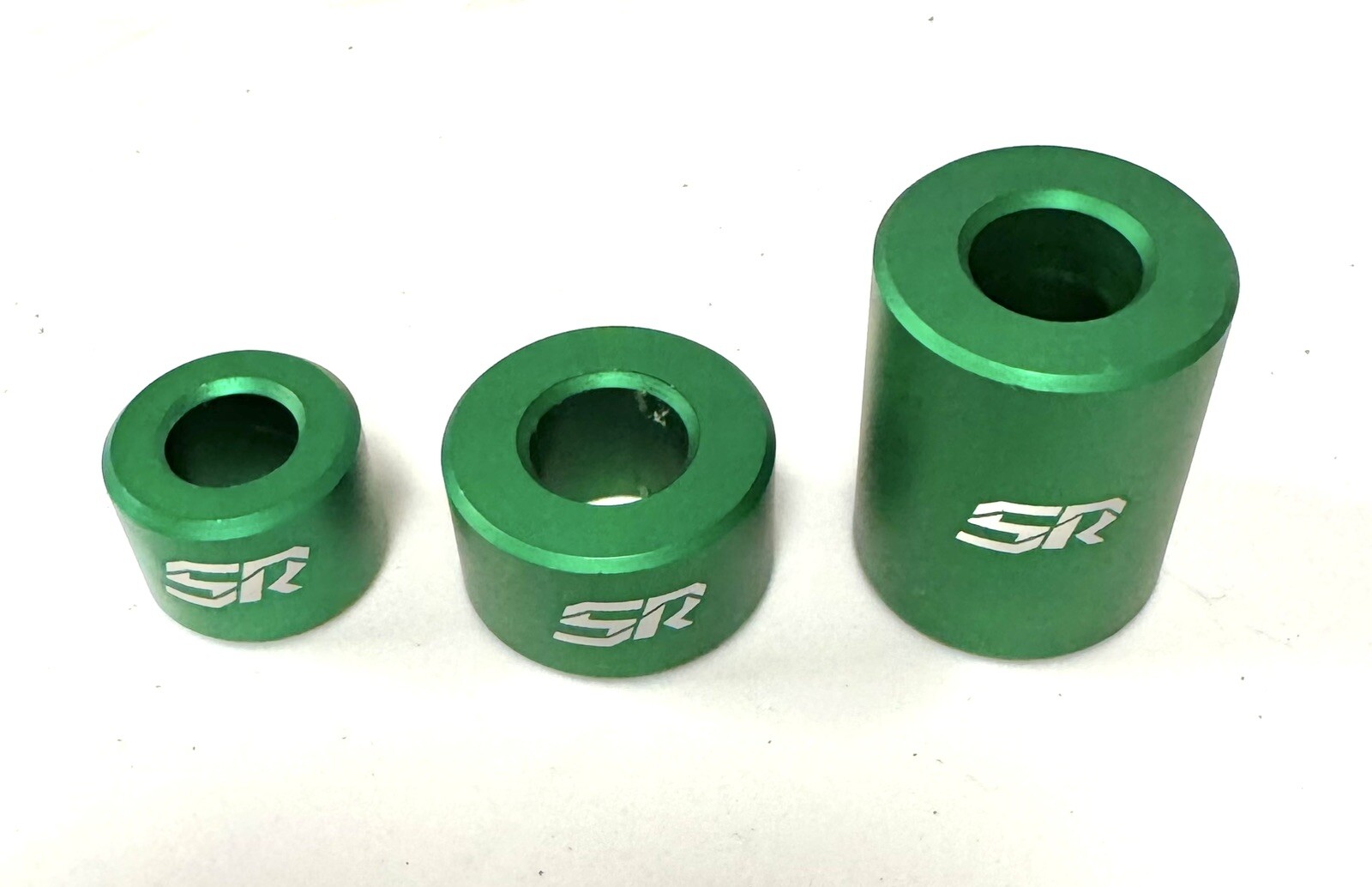 Staggs Racing SR Klx 110 Green Billet Aluminum Wheel Spacers