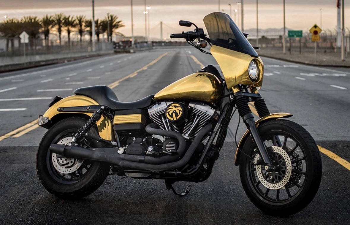 HEATWAVE VISUAL HARLEY AIR CLEANER COVER BIG SUCKER FXD DYNA FXR FXDX FILTER