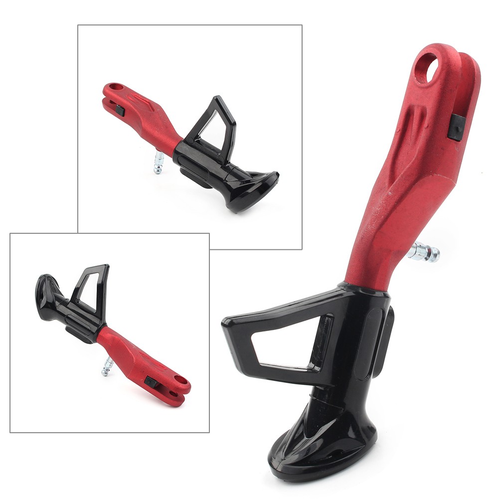 CNC Aluminum Adjustable 18-21CM Motorcycle Kickstand Foot Support Side Stands