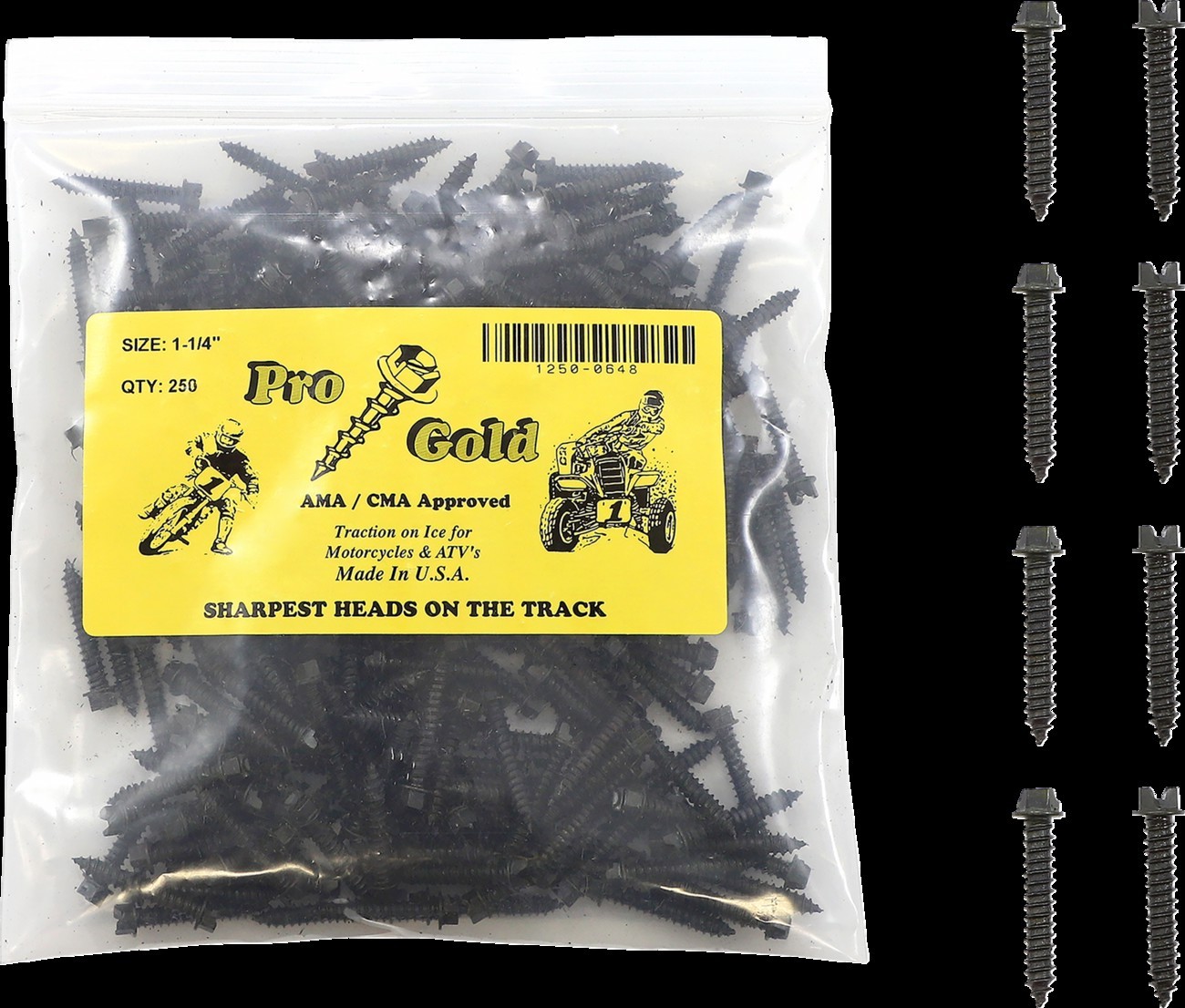 Gold Screw 1-1/4″ Pro Screws 250 Count
