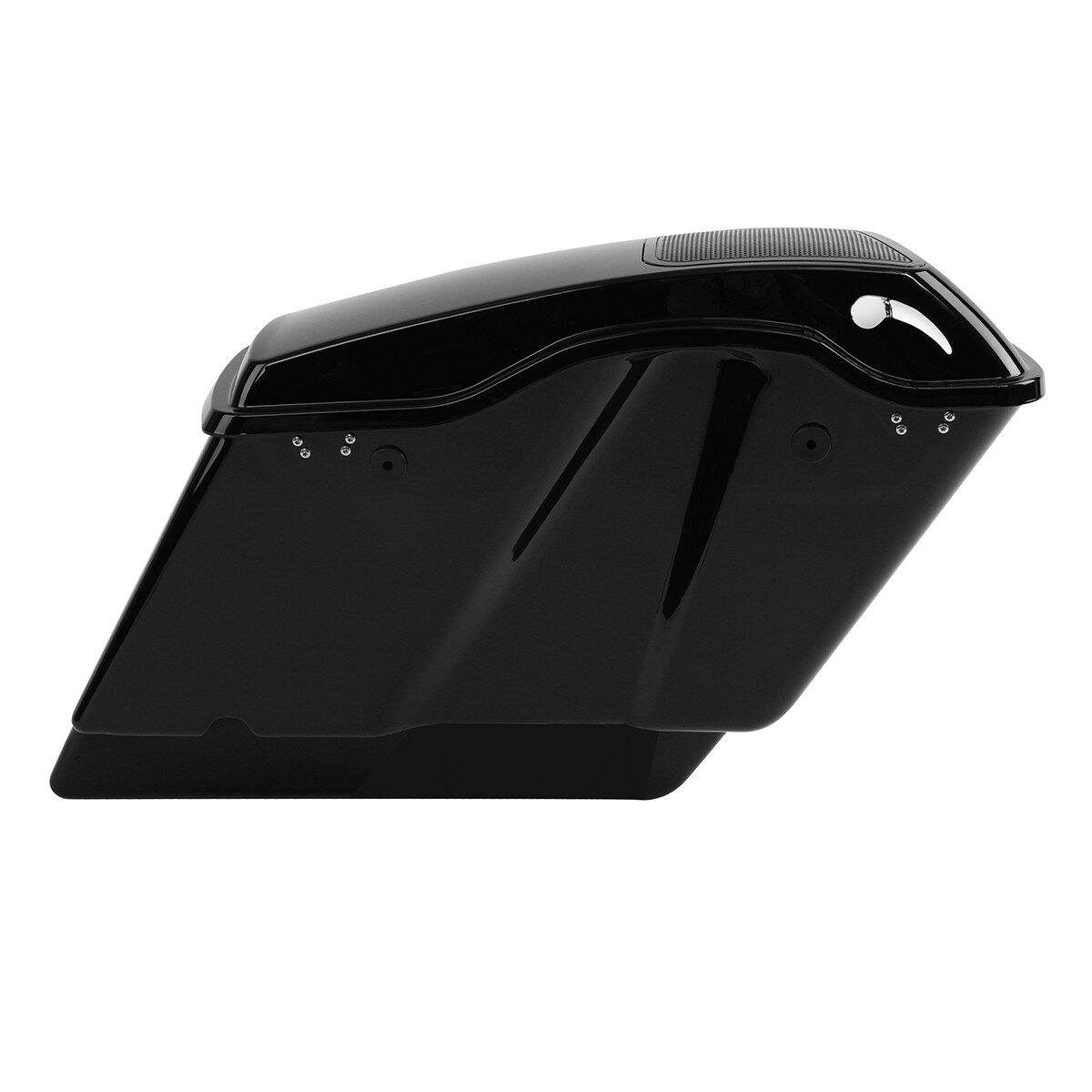 5″ Stretched Hard Saddlebags 6 x 9″ Speaker Cutout Fit For Harley Touring 93-13