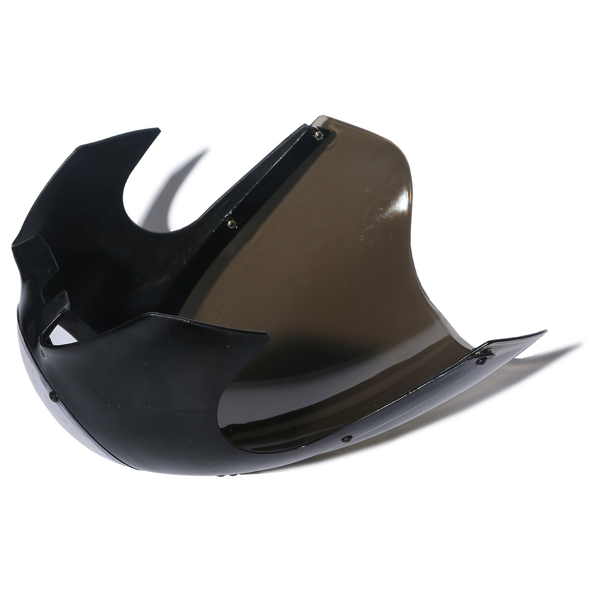 Black 5 3/4″ Front Headlight Fairing Windshield Fit For Harley Dyna Sportster XL