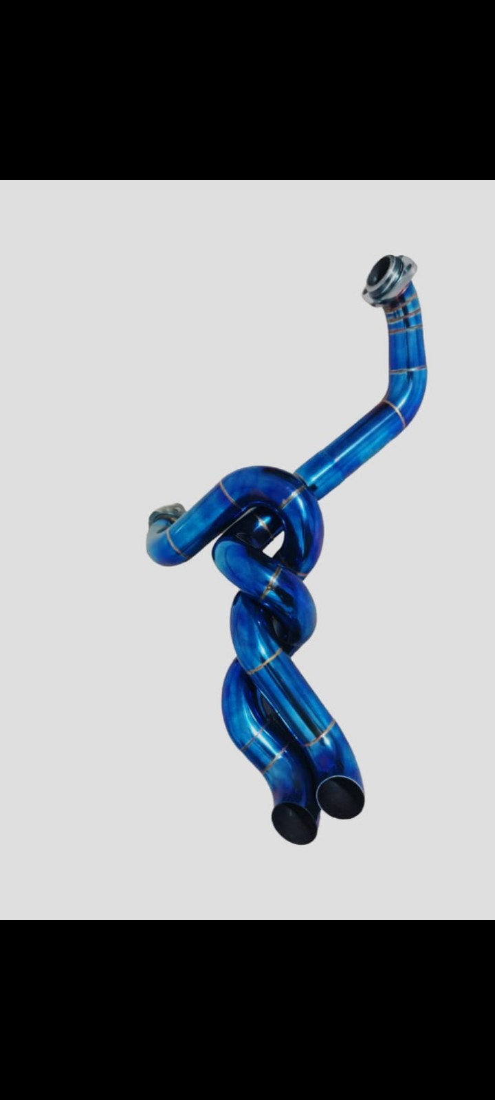 Harley Davidson Exhaust Twisted Fit Dyna ||