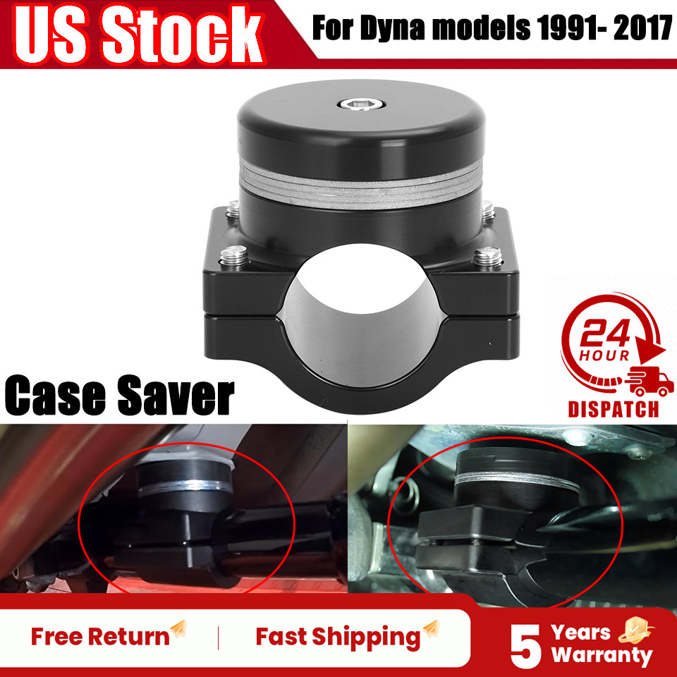 Motor Mounts For Dyna Case Saver Models 1991- 2017 Front Aluminium Black Parts