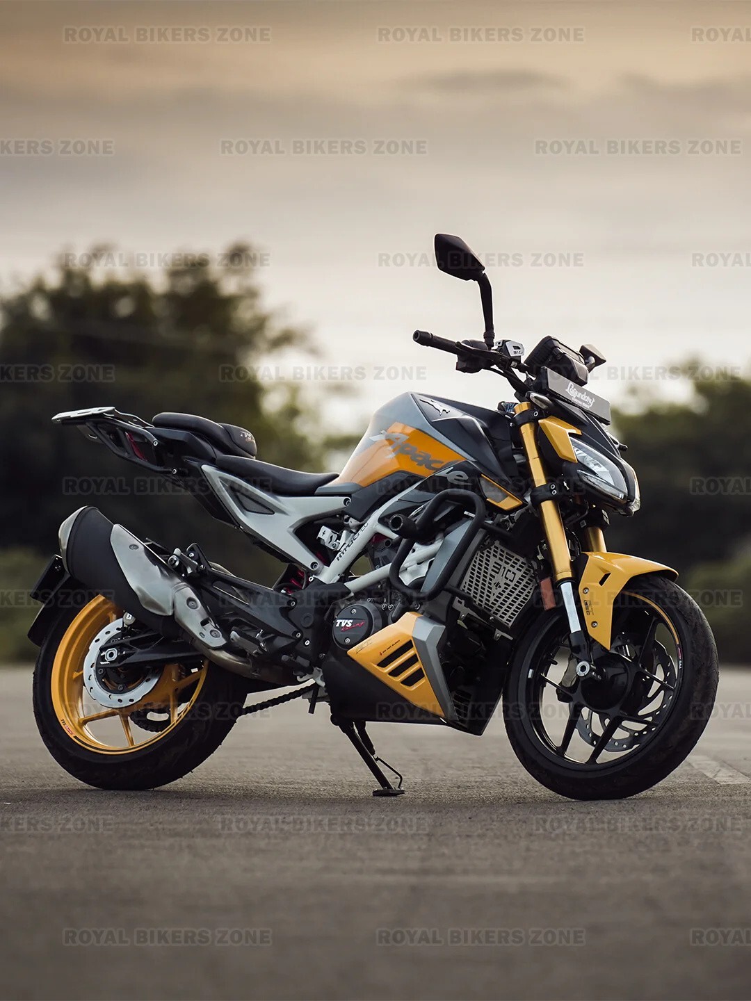 Gopher Luggage Carrier Rack “Fit For TVS Apache RTR 310”