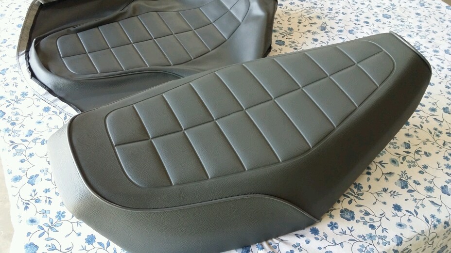 HONDA CH80 SEAT COVER CH80 ELITE 80 SEAT COVER (GRAY) 1985 – 2004 (H*-214)