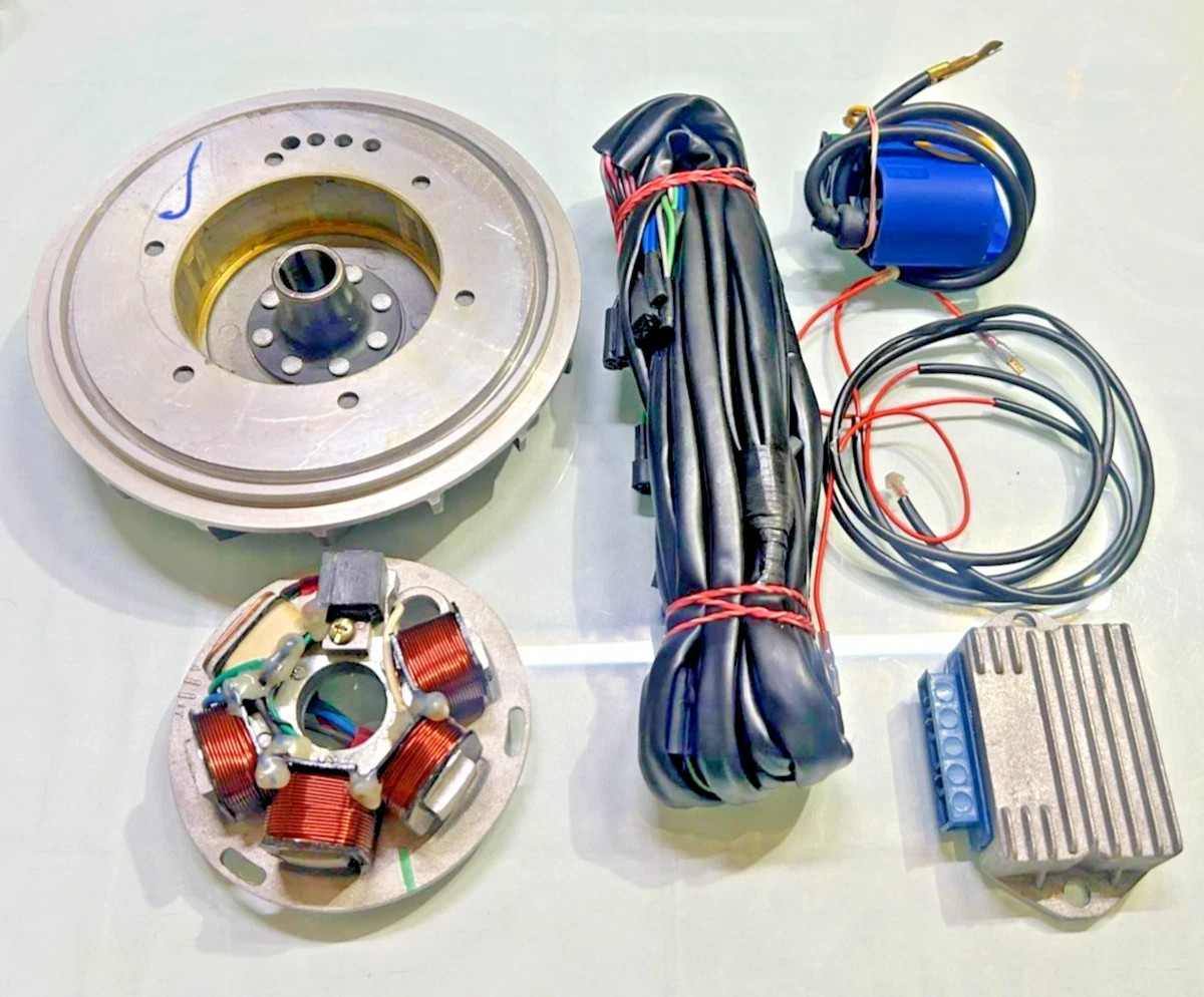 For Vespa PX P PE T5 Star Stella P125X LML Electronic Ignition Magnet Stator Kit