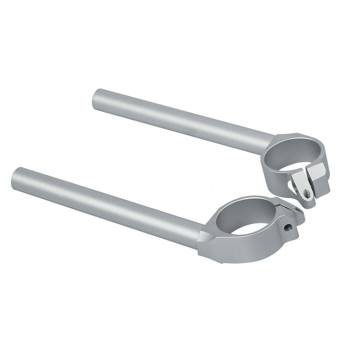 50mm Fork Tube 1″ Riser Clip On Handlebar Fit For Yamaha YZF R1 1998-2001
