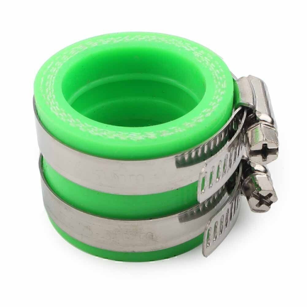 Green Carburetor Rubber Adapter Intake Manifold For OKO PWK 28/30mm