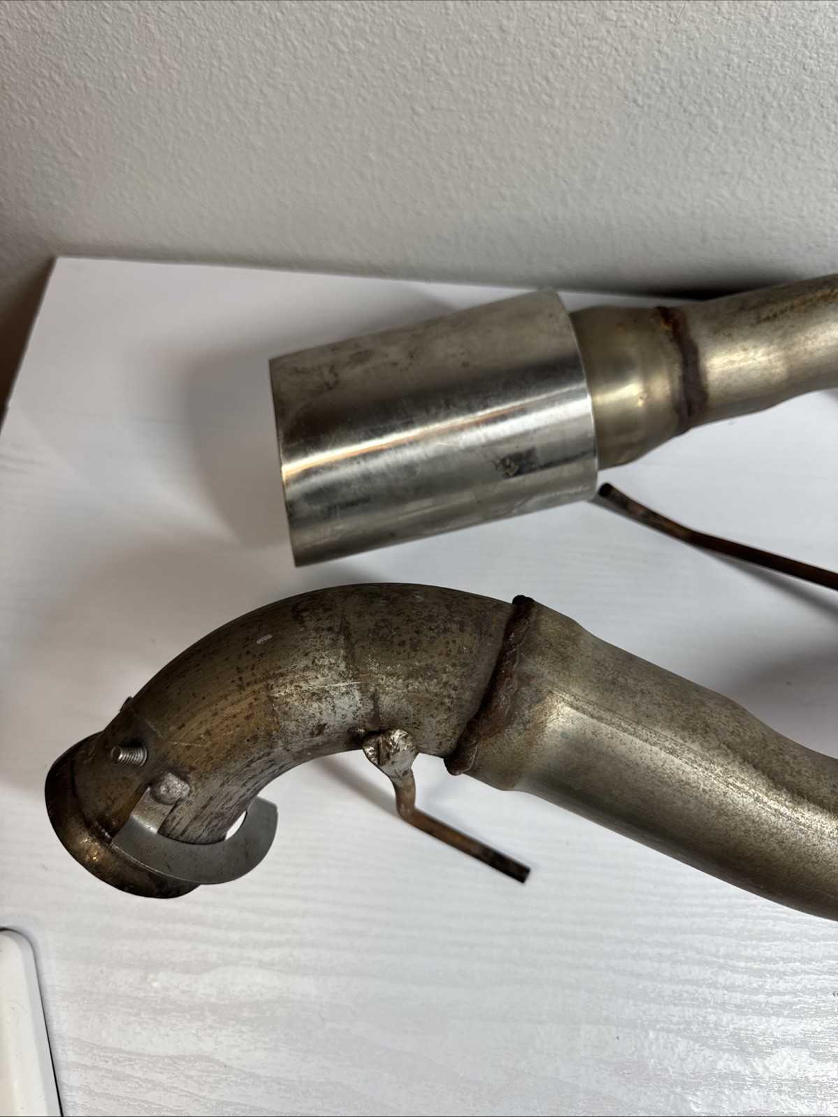 Unknown Brand Muffler Exhaust Set Of 2 – Made In Canada – 2.250” Aluminum -READ!