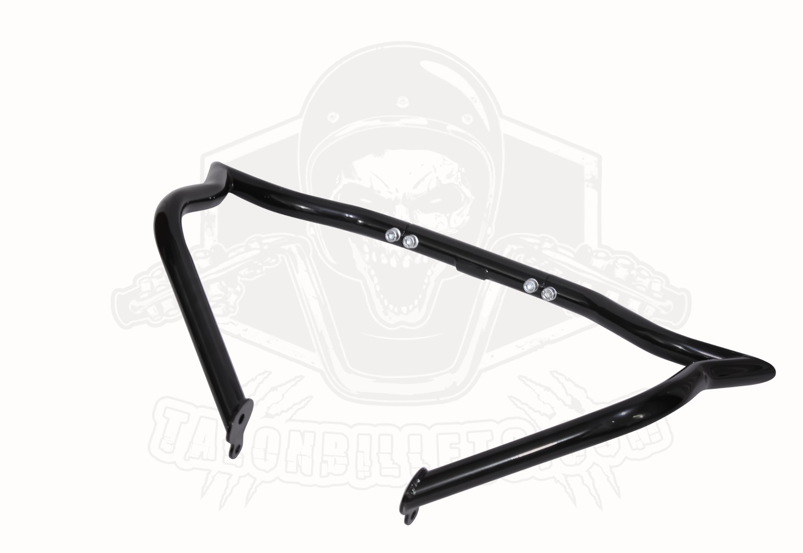 BLACK ENGINE GUARD HIGHWAY CRASH BAR 4 TOURING HARLEY ROAD KING GLIDE 2009-25