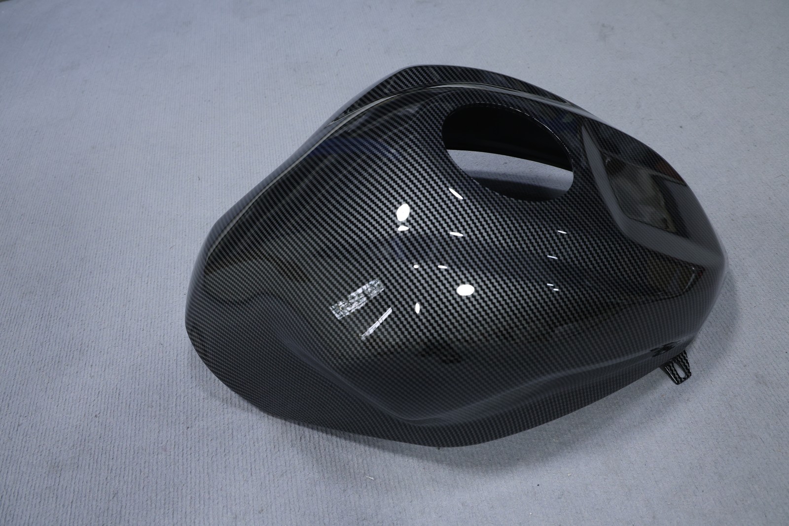 Carbon Fiber Fuel Gas Tank Cover Cowl For Kawasaki ZX4R 2023-25 / ZX25R 2020-23