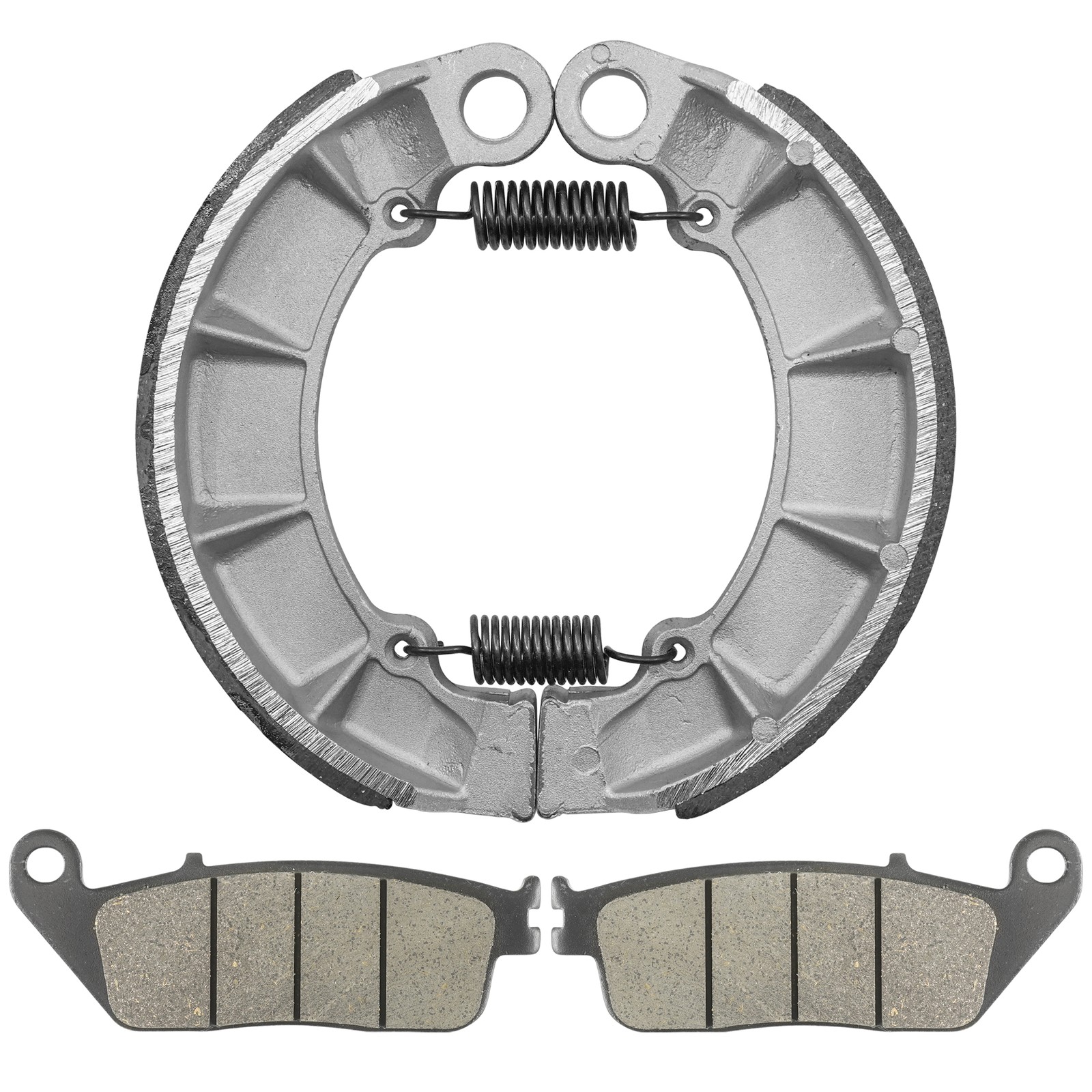 Front Brake Pads Rear Brake Shoes for Honda VT750C Shadow Ace750 Deluxe 02 03