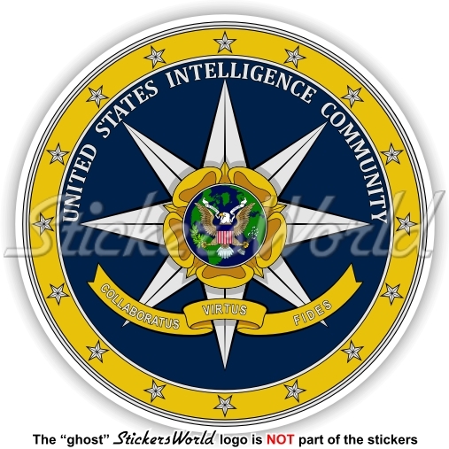 US INTELLIGENCE COMMUNITY Seal USIC United States USA IC American Sticker Decal