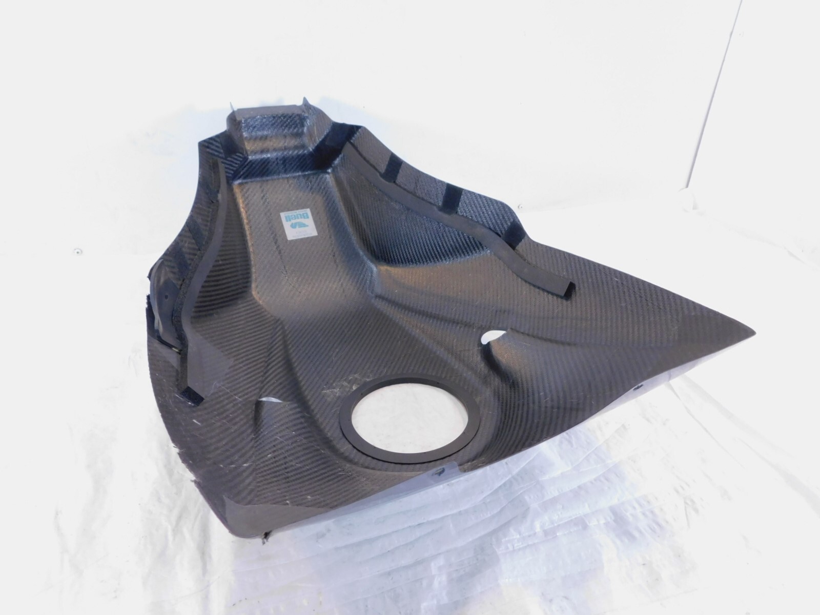 Buell X1 Lightning Carbon Fiber Fuel Gas Tank & Top Fairing Cowling Cowl Cover
