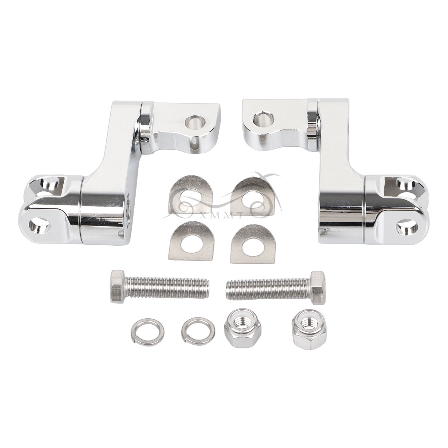 Pair Male Mount Foot Peg Extensions For Harley Sportsters Softails Dynas Touring