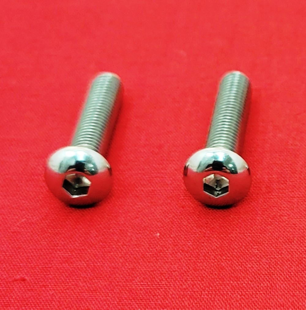 2006-2017 HARLEY DYNA PRIMARY POLISHED STAINLESS STEEL ALLEN BOLTS KIT SET