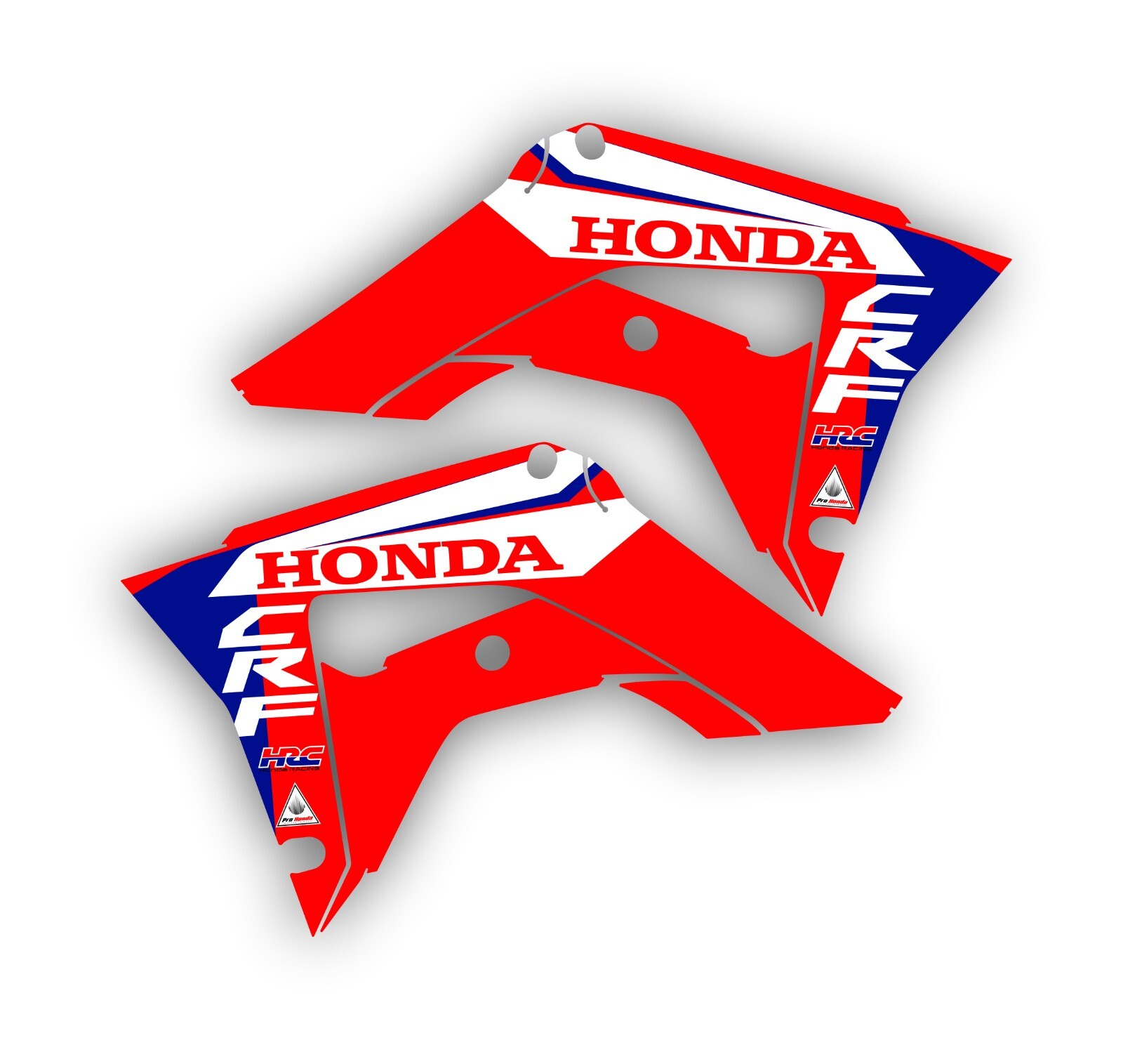 HONDA CRF450R 2017 2018 2019 2020 CRF 250r 18-21 SHROUDS GRAPHICS 2024 LOOK