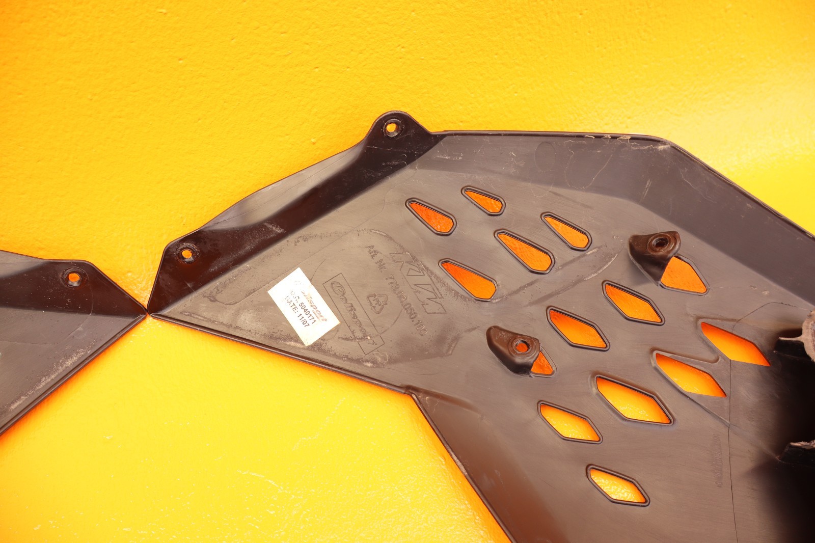 2008 – 2009 KTM 450 EXC EXC-R Left Right Radiator Shroud Plastic Set