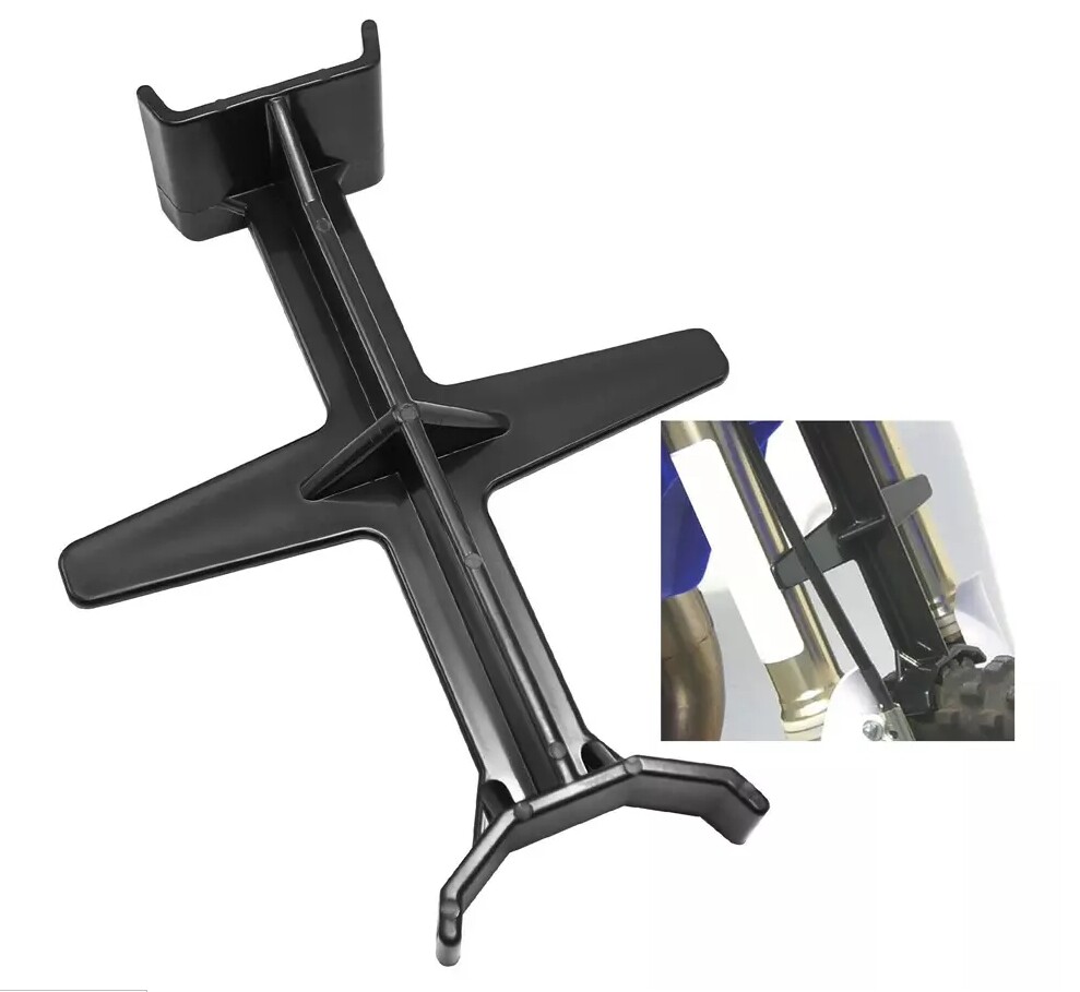 Motocross Fork Support Rest Seal Saver Standard Size Brace Black For Dirtbike *1