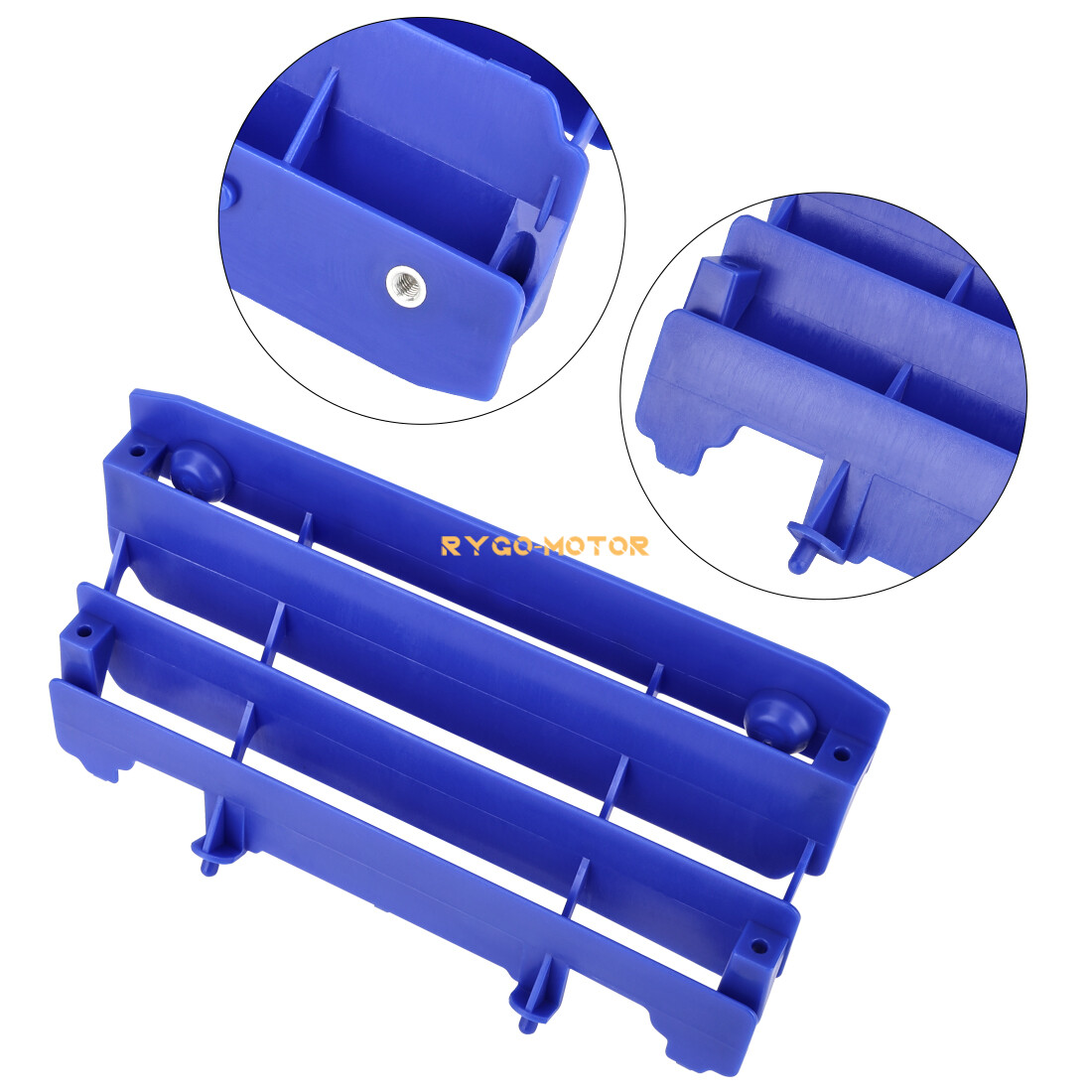 Pair Radiator Louvers Guards Blue for Yamaha YZ125 YZ250 YZ125X YZ250X 2006-2022