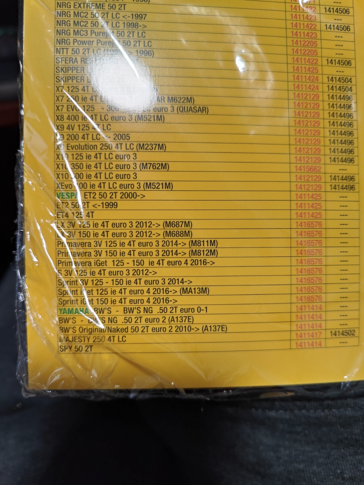 1416576 Malossi Racing Air Filter Red Sponge for Vespa Primavera Sprint 150