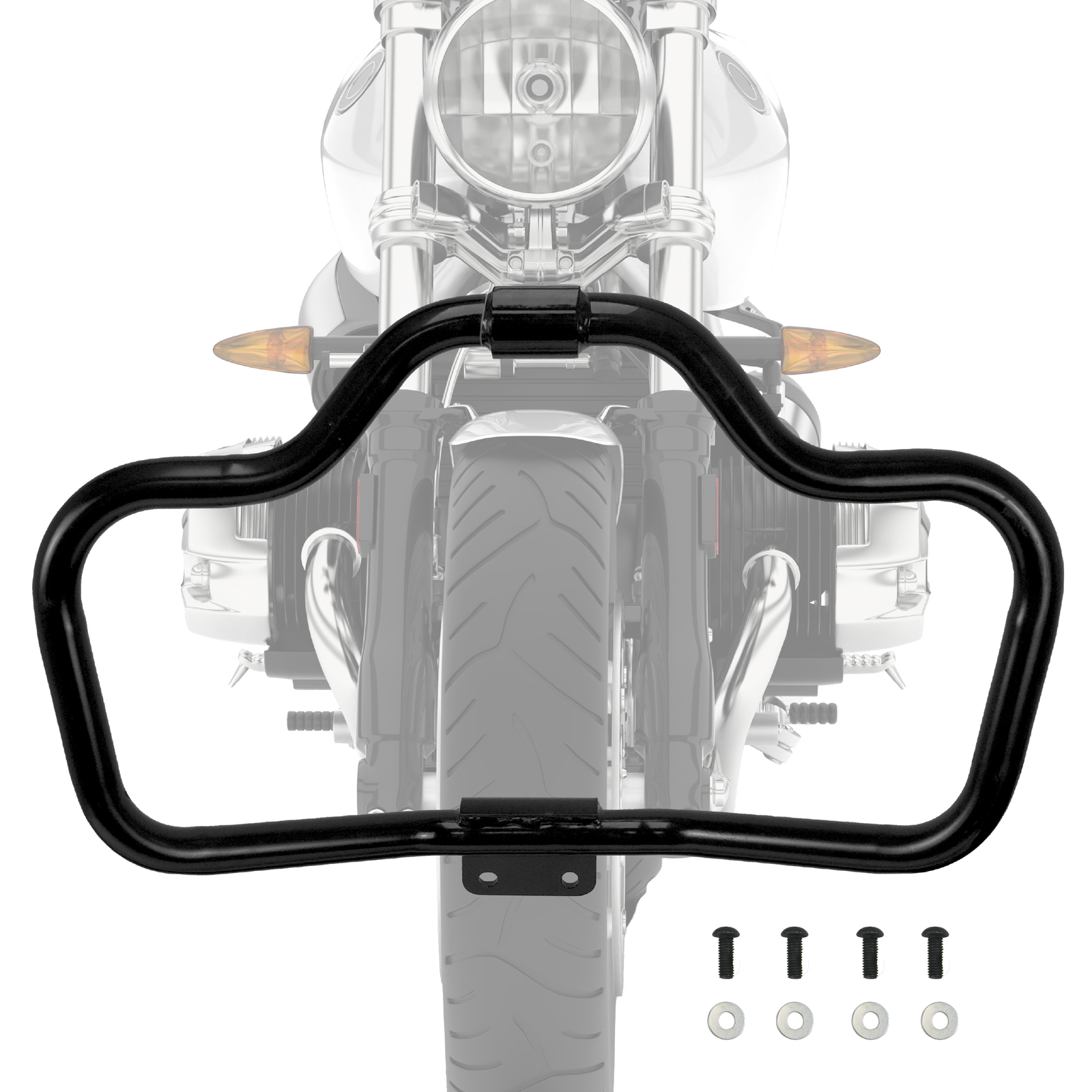 KRATOR Harley Crash Bars, Motorcycle Tank Protector, 1200 Sportster Parts