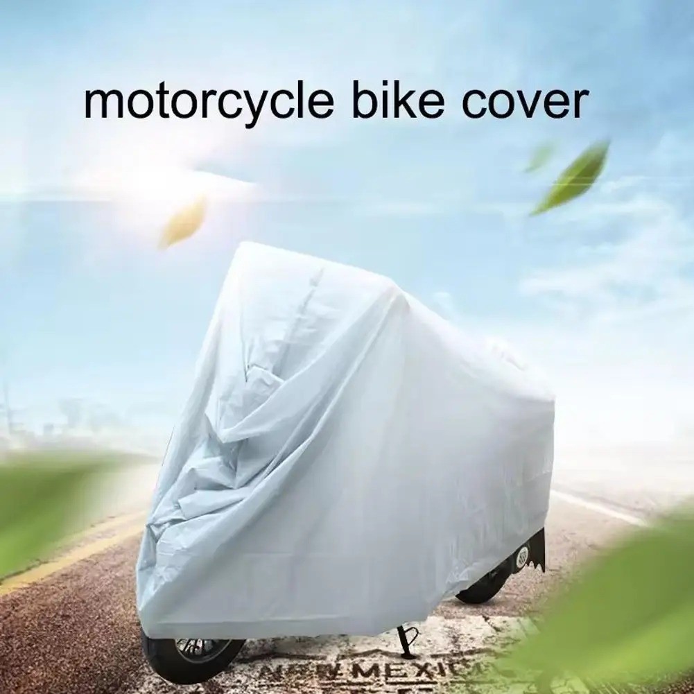 Motorcycle Cover Waterproof Snow Sun UV Dust Indoor Outdoor Protection Cover USA