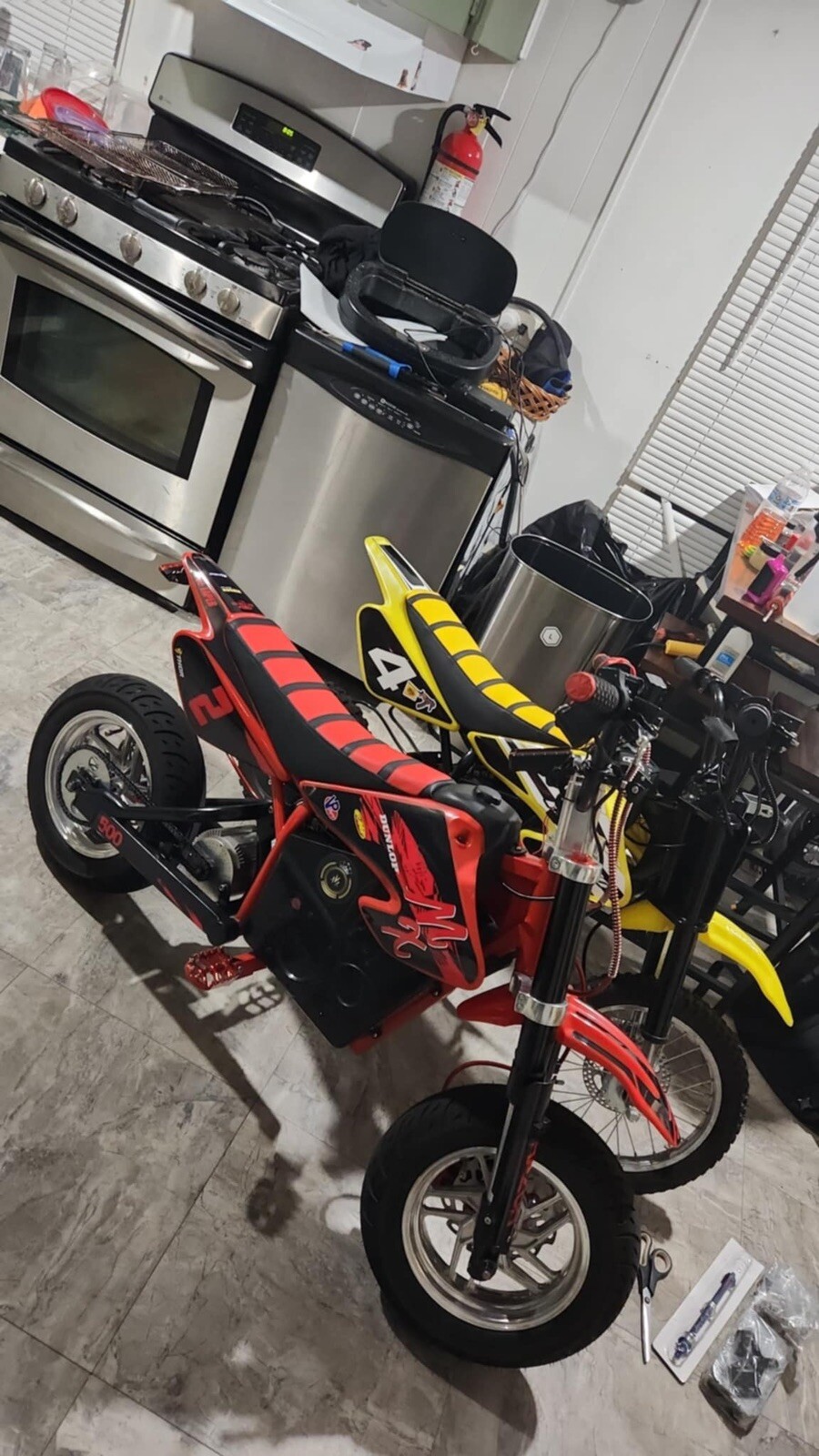 Razor MX500 MX650 graphics kit decals THICK AND HIGH GLOSS