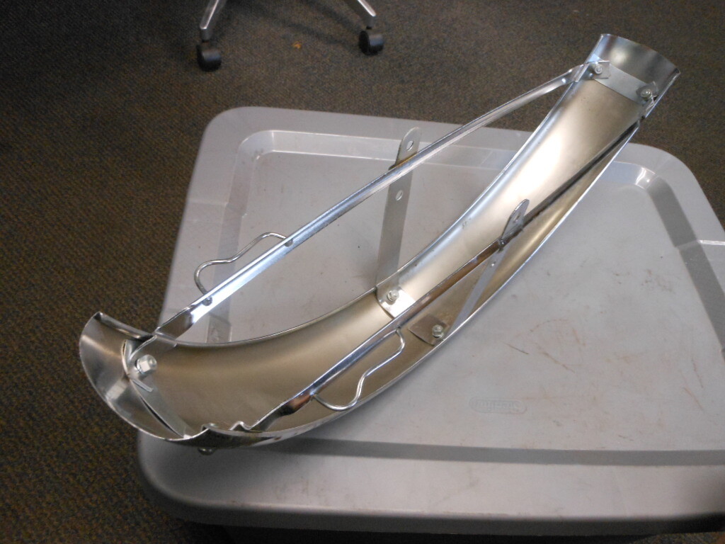 NOS MC Brand Bare Front Fender Honda 1965 CB160 MC904 61100-217-010