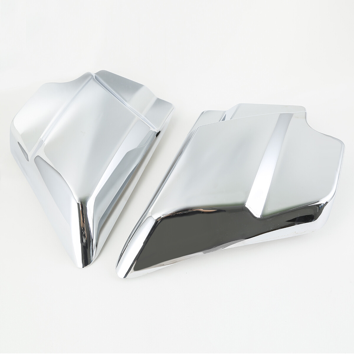 Chrome Side Cover Panel Fit For Harley Touring Road King Street Glide 2009-2022