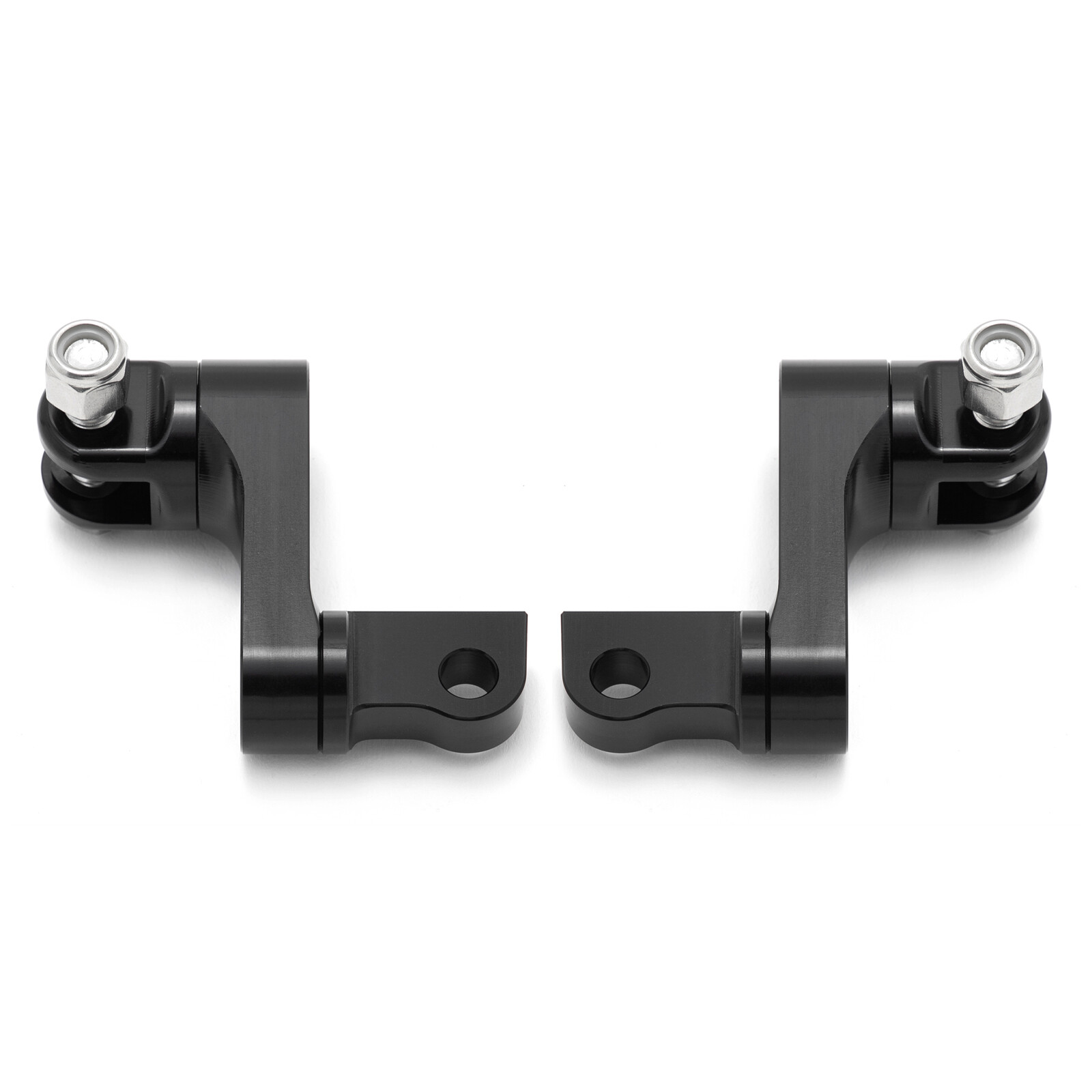 Aluminum Male mount Foot Peg Extensions for Harley Softail Fatboy Dyna Fat Bob