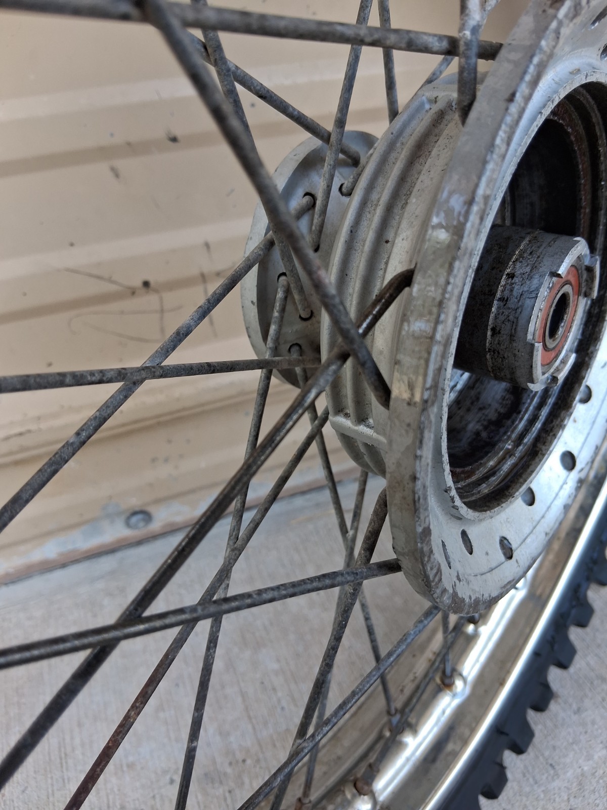 Honda 2009 CRF80 Front Wheel 04-13 CRF80F OEM Original *READ DESCRIPTION*