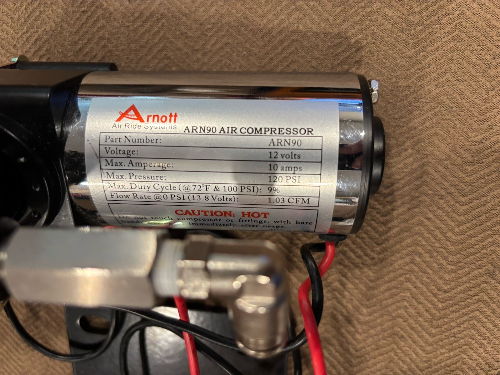 Arnott Harley Davidson H-D Smooth Ride Air Pump & Misc Parts MC-2973 2009-26 NEW