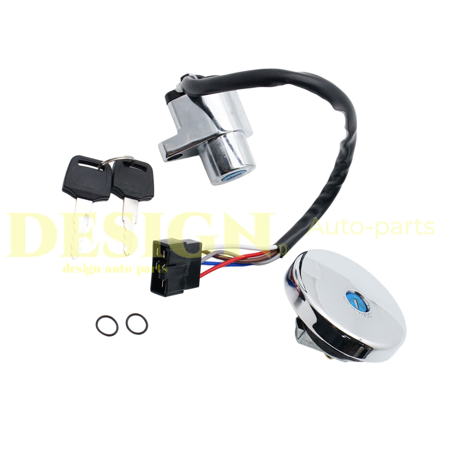 For Kawasaki VULCAN 800,Classic,Drifter 95-01 Ignition Switch& Fuel Tank Cap New