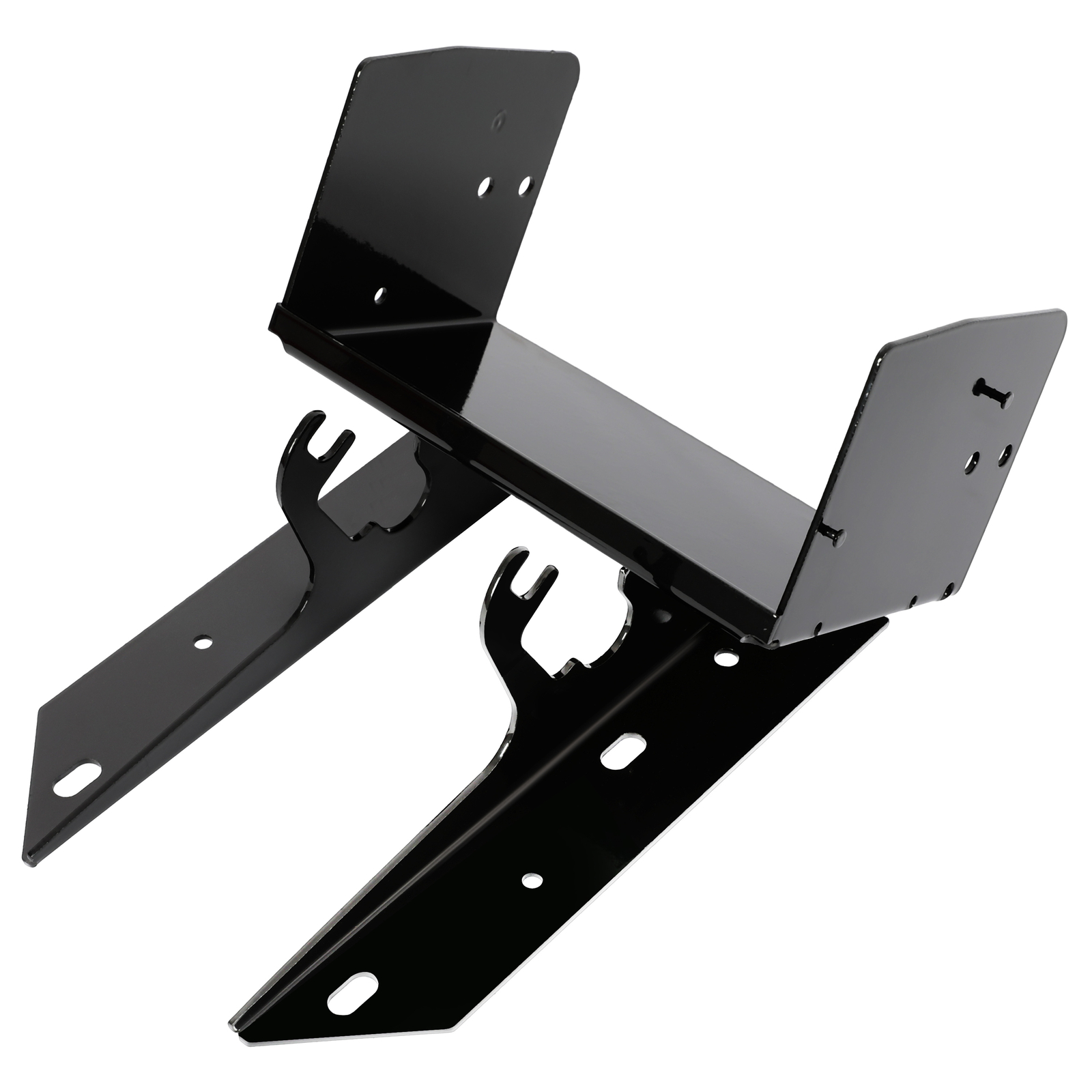 Steel Front Fairing Radio Caddy Mount Bracket Fit Harley Road Glide 98-13 FLTR