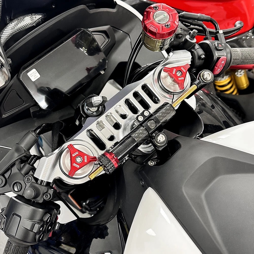For CFMOTO 675SS 675SR 675SR-R Motorcycle Top Clamp Clip-On Fork Tube Handlebar
