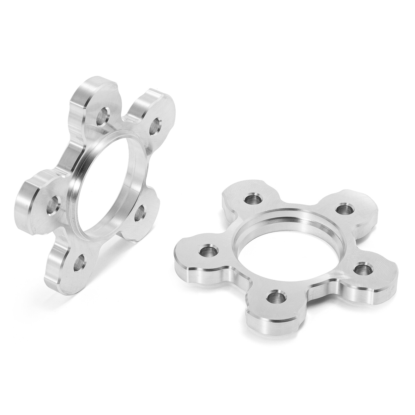 .394 / 10mm THICK ROTOR PULLEY SPACERS for Harley Touring Bagger FLHT 1984-2008