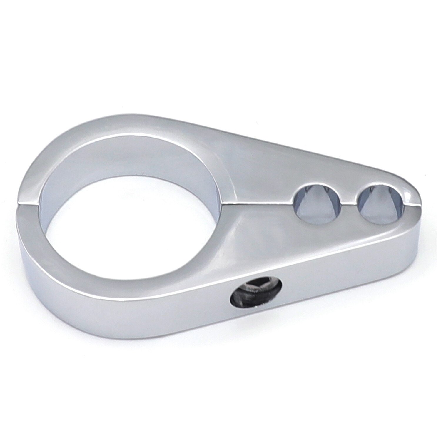 1 Inch Handle bar Chrome Dual Throttle Cable Wire Clamp Clutch for Harley Motors