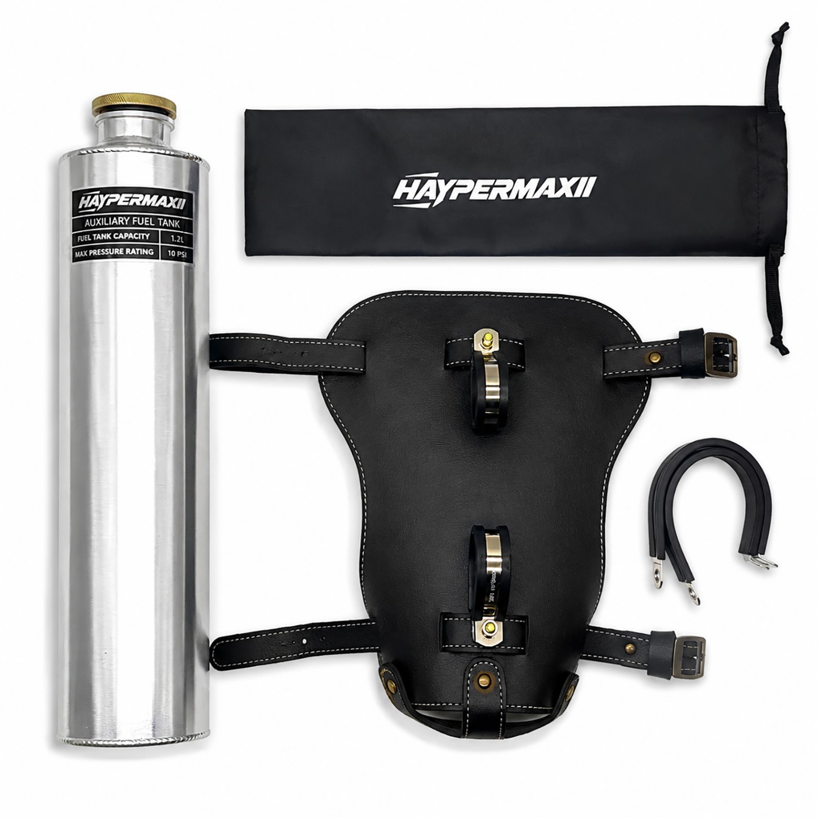 HAYPERMAXII Motorcycle Fuel Reserve Tank 1.2L/Harley & Cruiser Motorcycle Parts