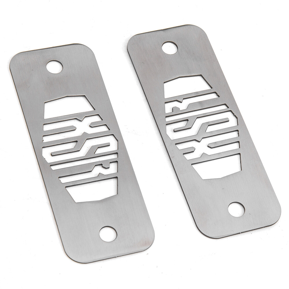For Yamaha XSR900 Clutch Cover Engine Top Fuse Box Top Plates Stainless Steel