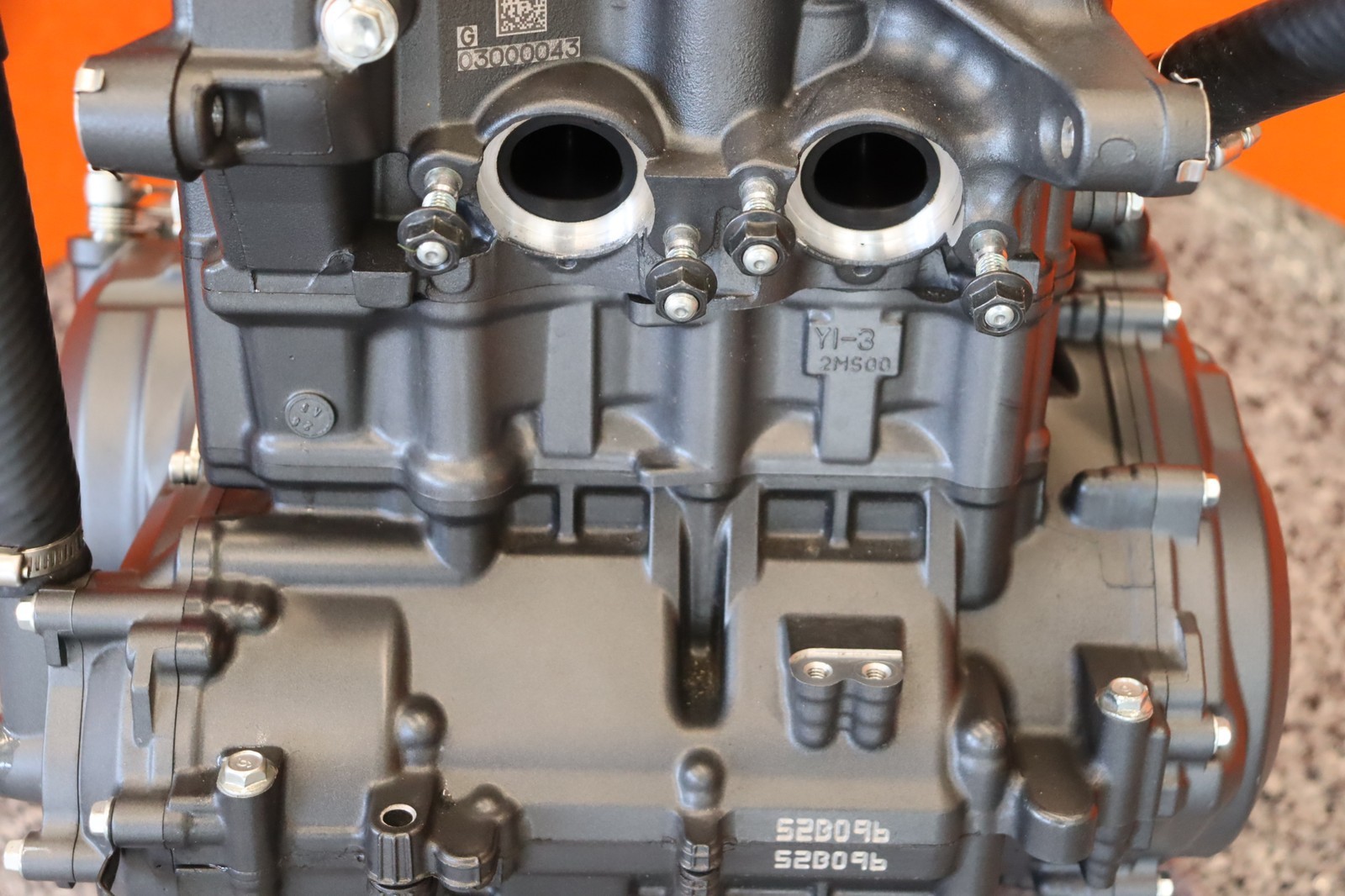 2025 YAMAHA YZF R3 OEM ENGINE MOTOR 30 DAY WARRANTY ***573 MILES***