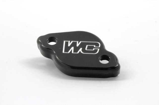 Works Connection Rear Brake Master Cylinder Cover Black #21-715 for Yamaha