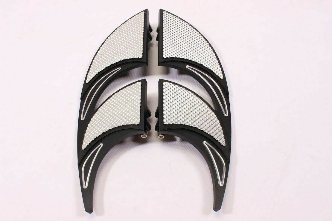 FOOT BOARD FOOTBOARDS FRONT & PASSENGER FLOORBOARDS HARLEY TOURING FATBOY GLIDE