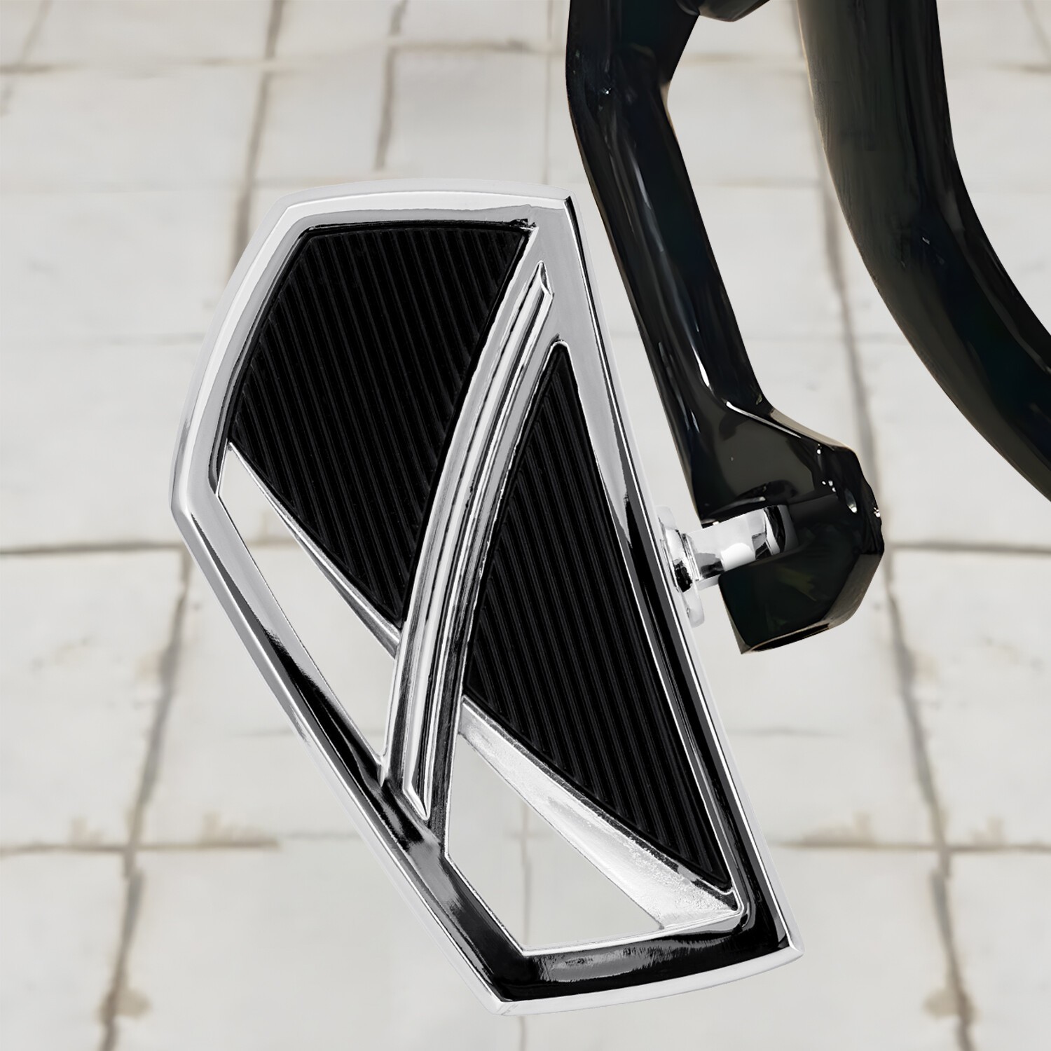 Motorcycle Front Highway Foot Pegs Pedal Rests Mini Boards Floorboards For Honda