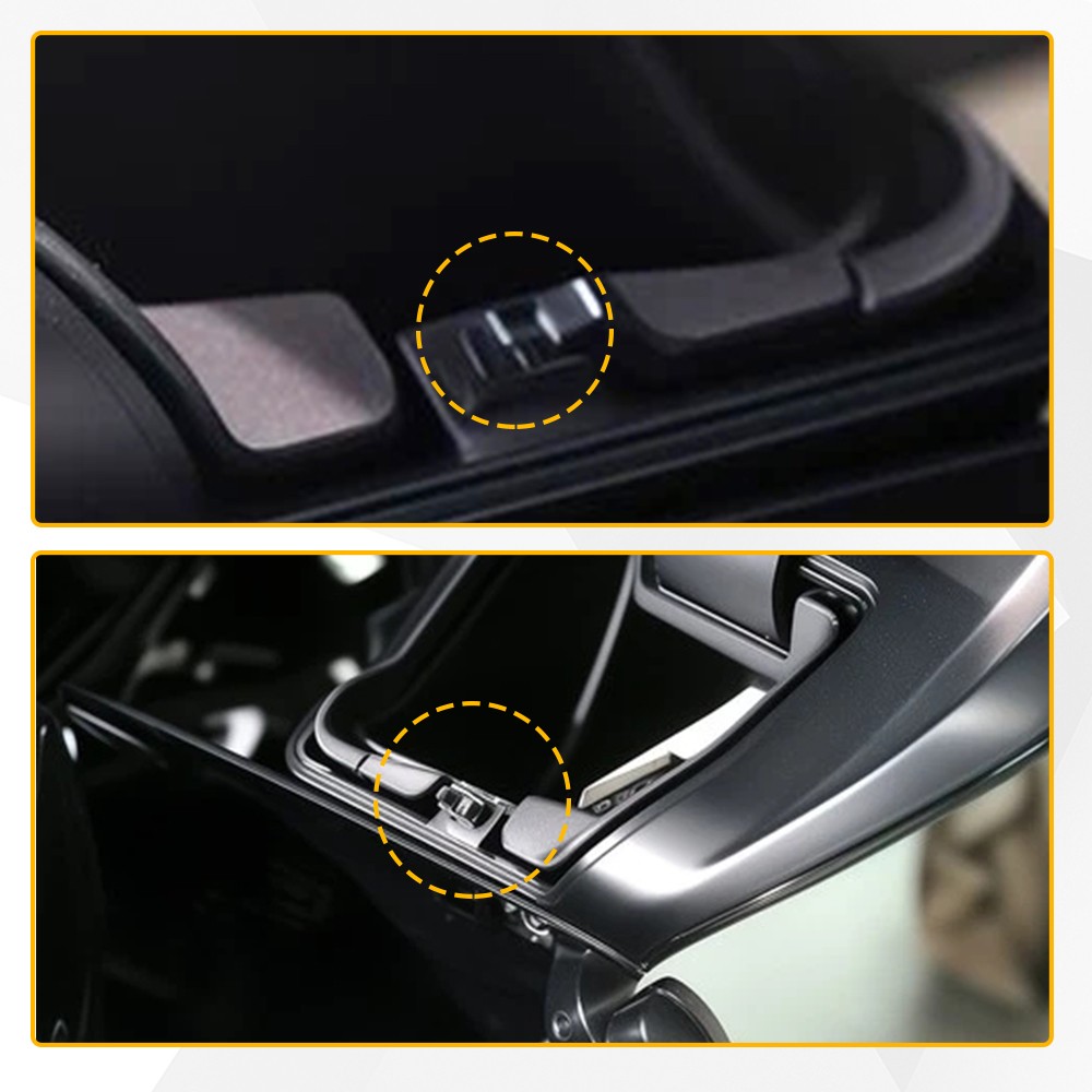 4X Glove Box Switch Inserts For Harley Touring 2023 2024 Road Glide Motorcycle
